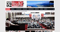 Desktop Screenshot of mesudiyegazetesi.com.tr